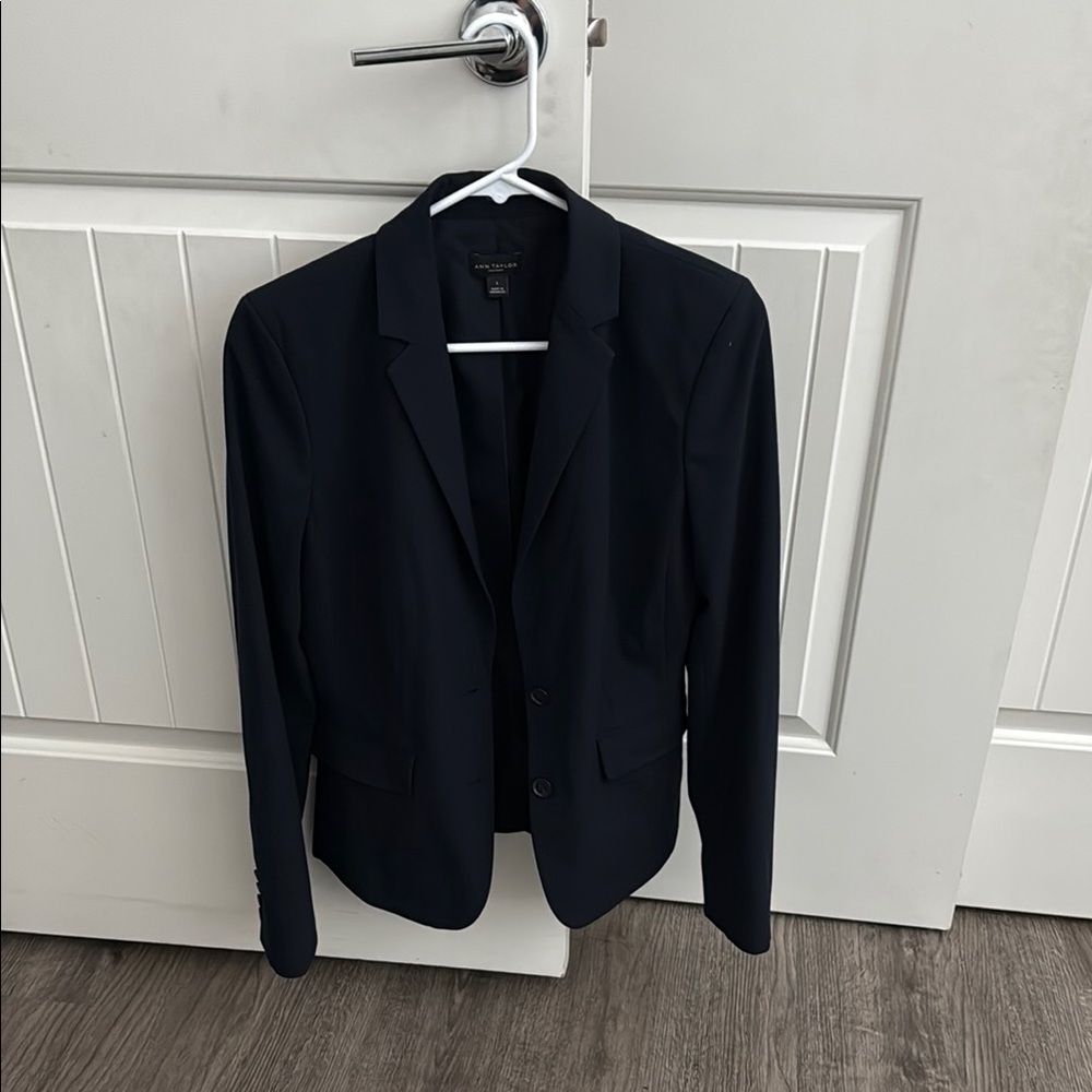 Ann Taylor Blue Blazer Elegant Design